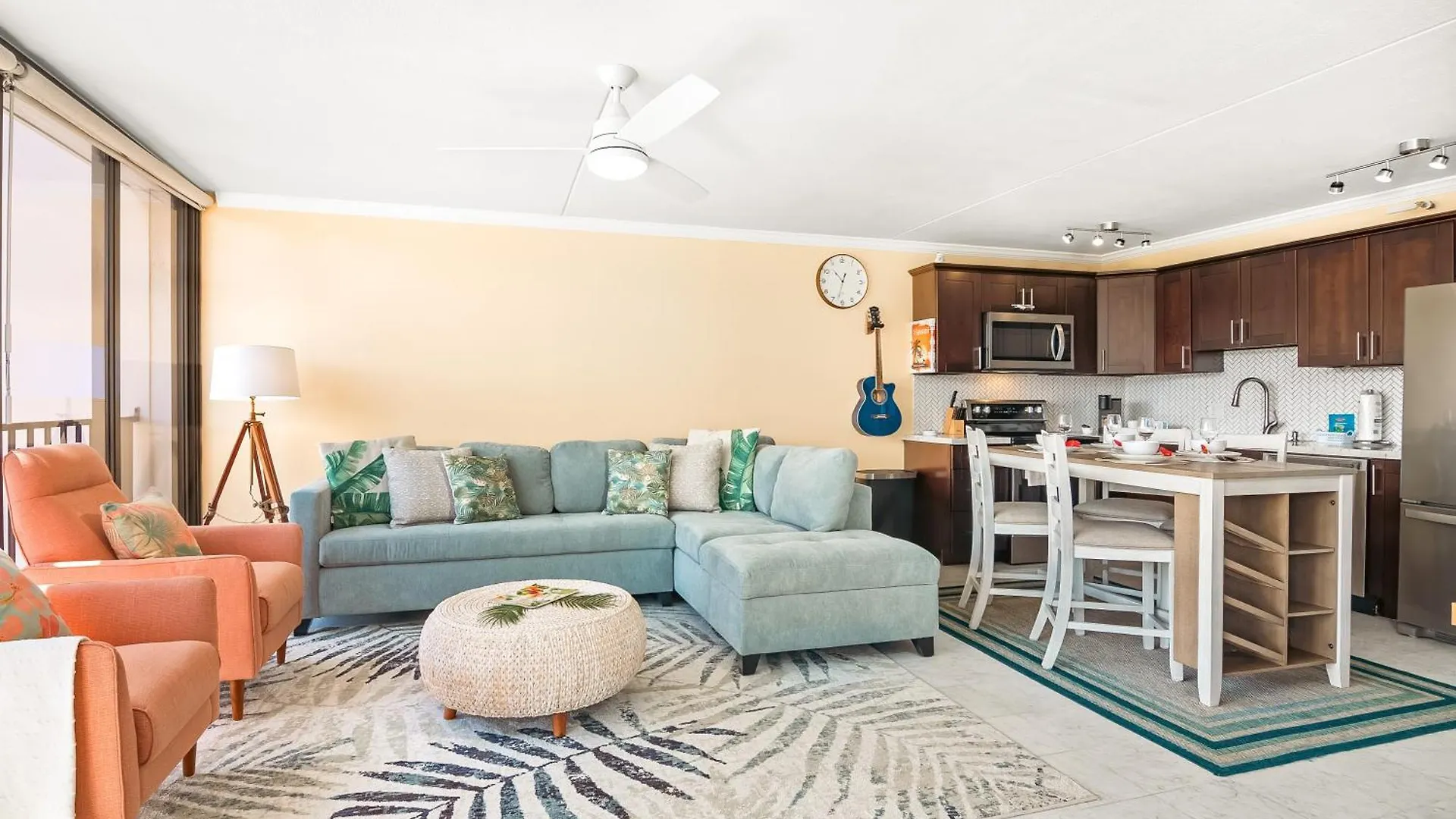 Stylish 1Br Condo With Mountain View & Free Parking! 호놀룰루 미국